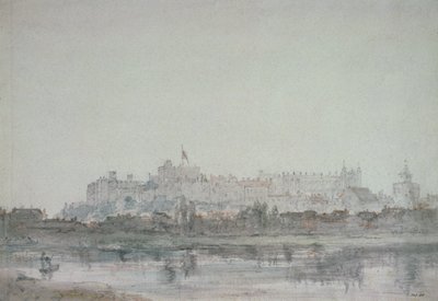 Windsor Castle from the River, 19th Century by John Constable